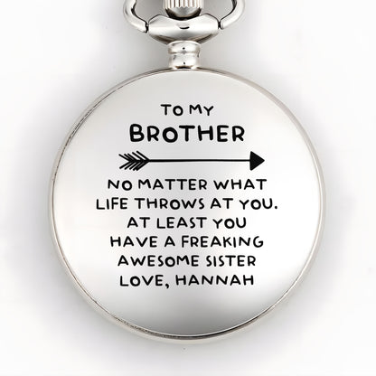 To My Brother, No Matter What Life Throws At You