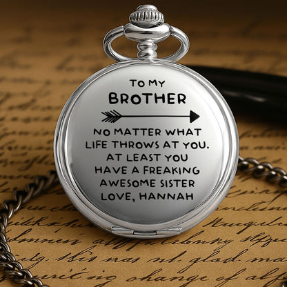 To My Brother, No Matter What Life Throws At You