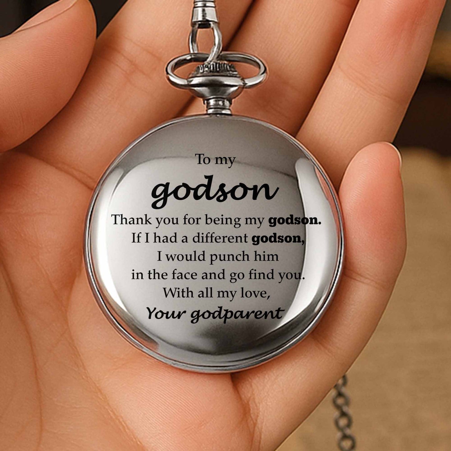 To My Godson, Thank You For Being My Godson