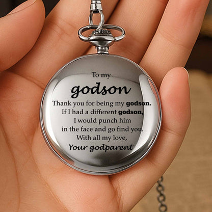 To My Godson, Thank You For Being My Godson