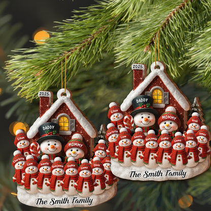 Personalize Your Family's Holiday Spirit With Snowmen