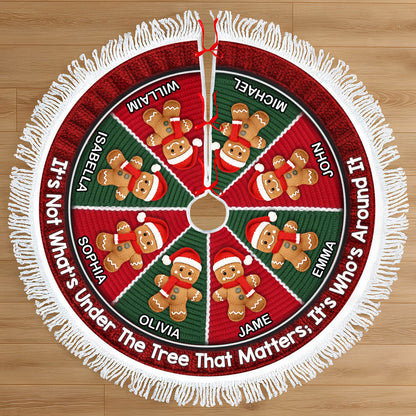 Under The Tree That Matters With Gingerbread Men