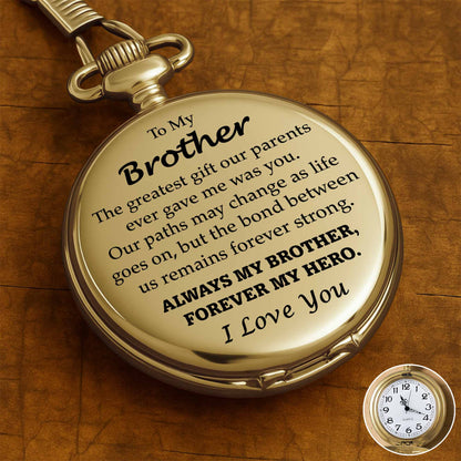 To My Brother, Always My Brother, Forever My Hero