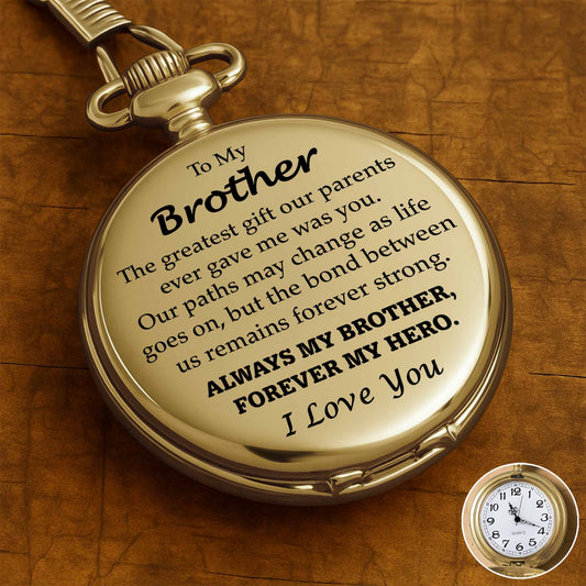 To My Brother, Always My Brother, Forever My Hero