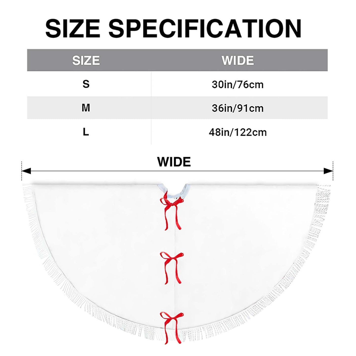 Create A Unique Holiday Tradition With Christmas Stockings - Personalized Custom Tree Skirt - FAM627_TREMAT