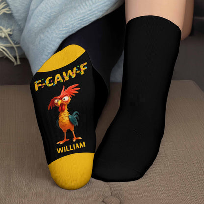 FCAWF Cartoon Chicken Socks