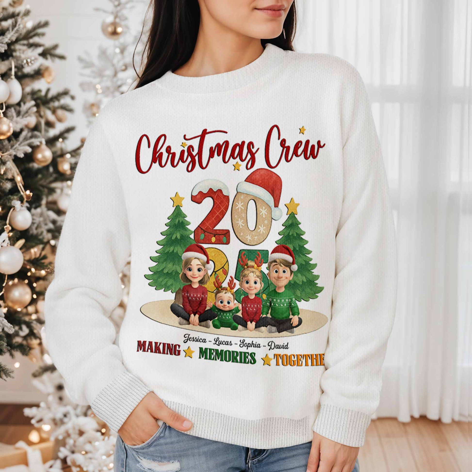 Christmas Crew Making Memories Together