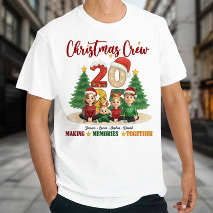 Christmas Crew Making Memories Together With Holiday Themes