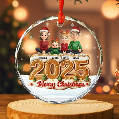 Merry Christmas With Festive Characters