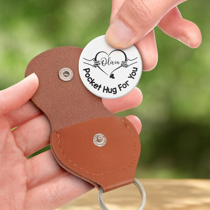 Pocket Hug For You, Heart and Hands Design