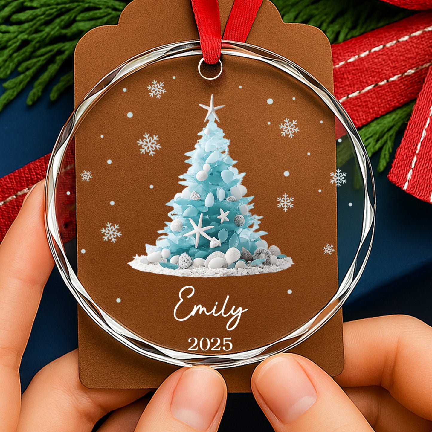 Celebrate The Festive Season With This Coastal Christmas Tree