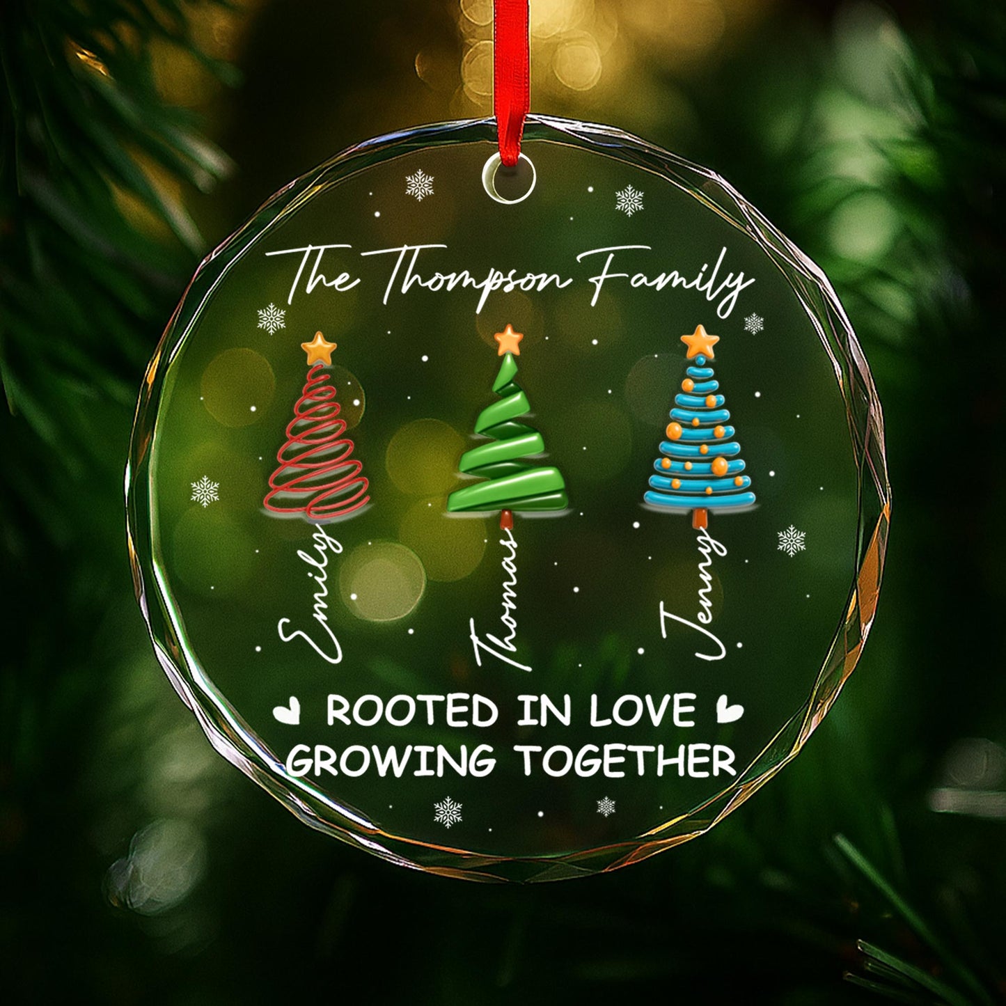 Rooted In Love, Growing Together, Christmas Trees