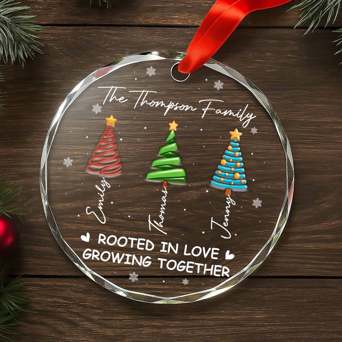 Rooted In Love, Growing Together, Christmas Trees