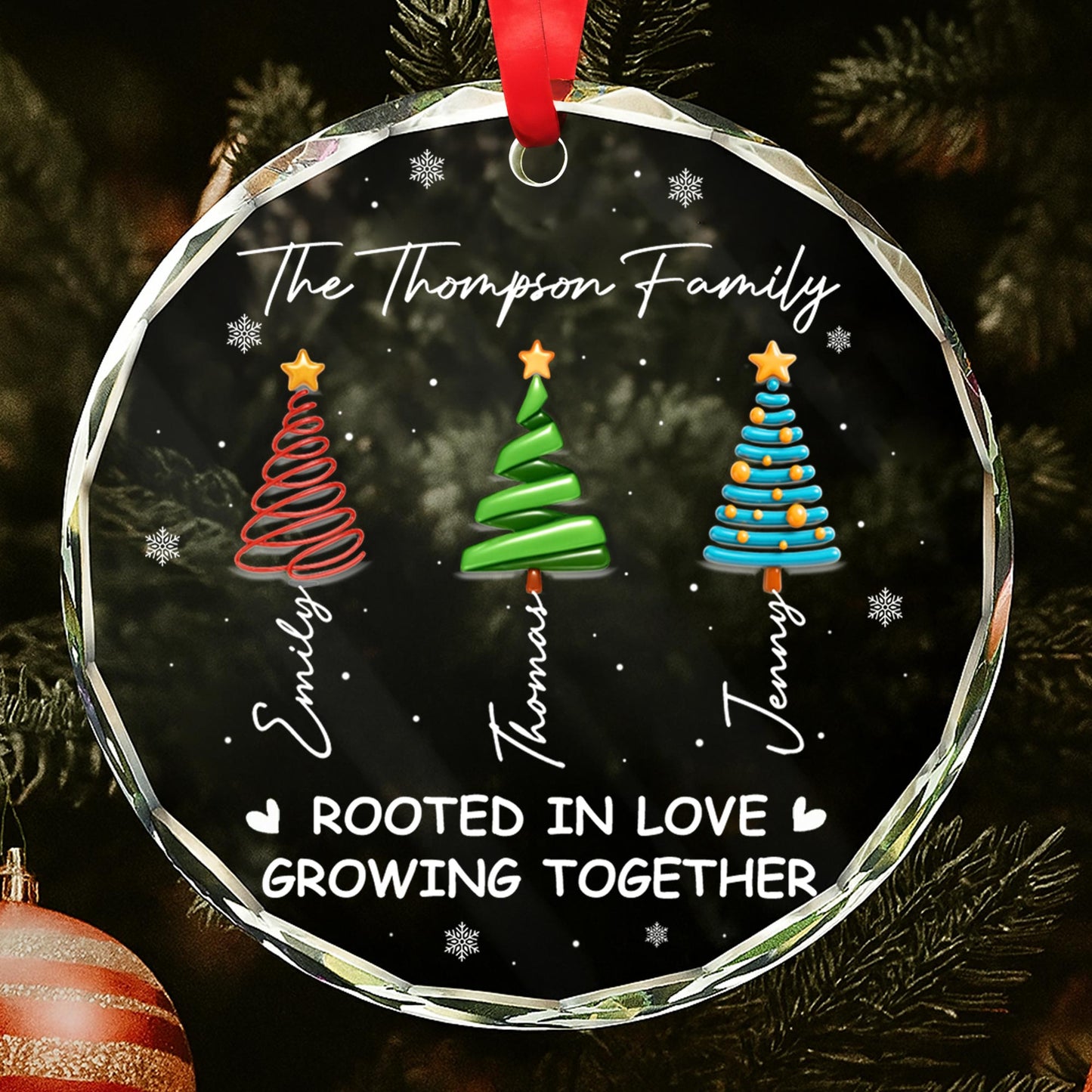 Rooted In Love, Growing Together, Christmas Trees