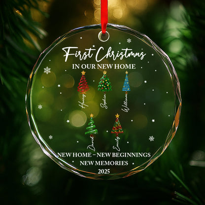 First Christmas In Our New Home With Christmas Trees