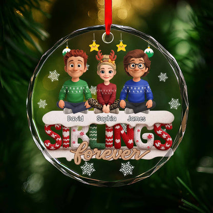 Siblings Forever, Christmas Sweater Design