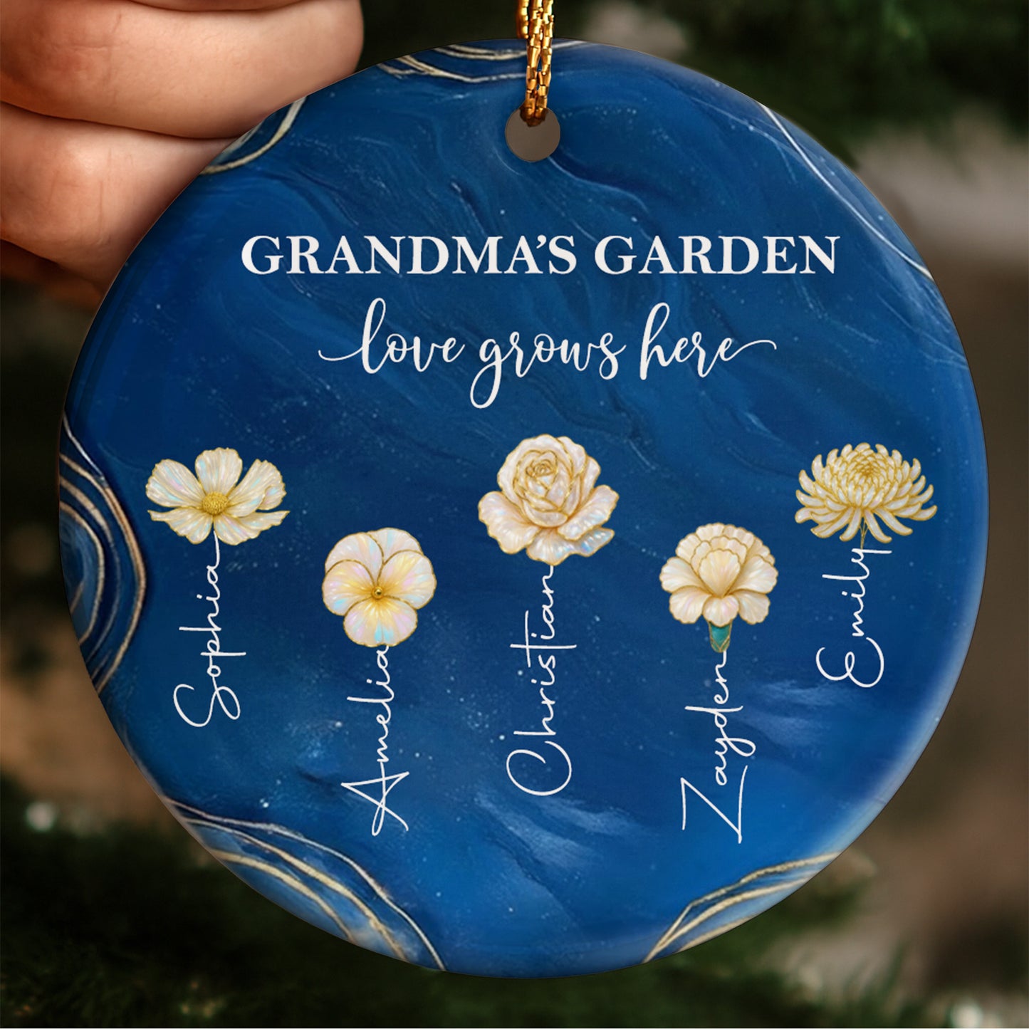 Grandma's Garden Love Grows Here With Flowers