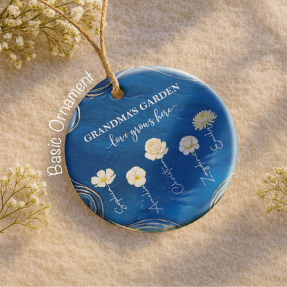 Grandma's Garden Love Grows Here With Flowers