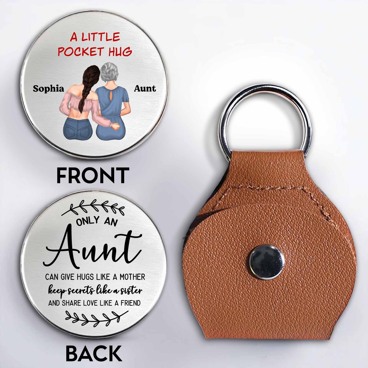 A Little Pocket Hug For A Special Aunt