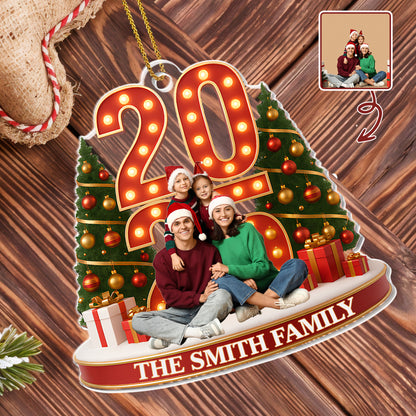 Celebrating Our Family's Joyful Moments With Christmas Tree And Lights