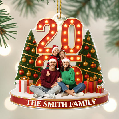 Celebrating Our Family's Joyful Moments With Christmas Tree And Lights