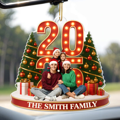 Celebrating Our Family's Joyful Moments With Christmas Tree And Lights