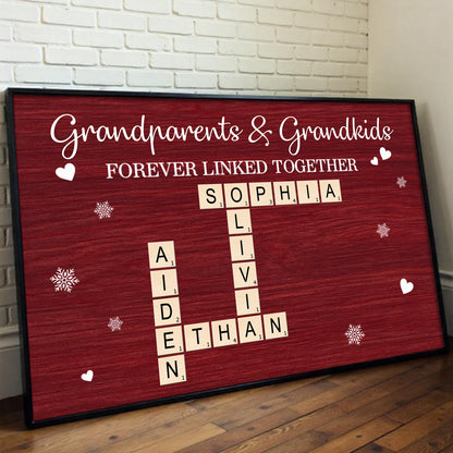 Grandparents & Grandkids Forever Linked Together