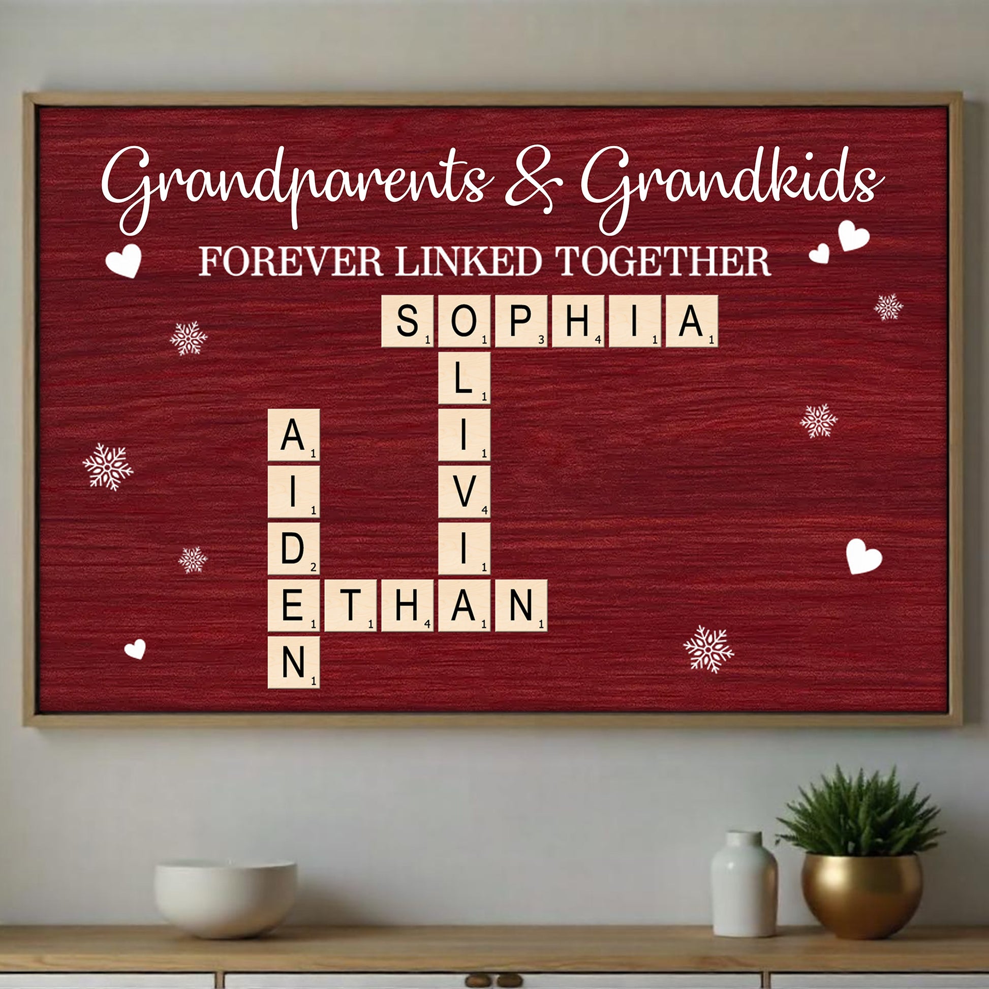 Grandparents & Grandkids Forever Linked Together