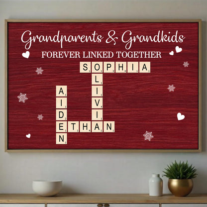 Grandparents & Grandkids Forever Linked Together