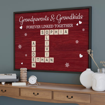 Grandparents & Grandkids Forever Linked Together