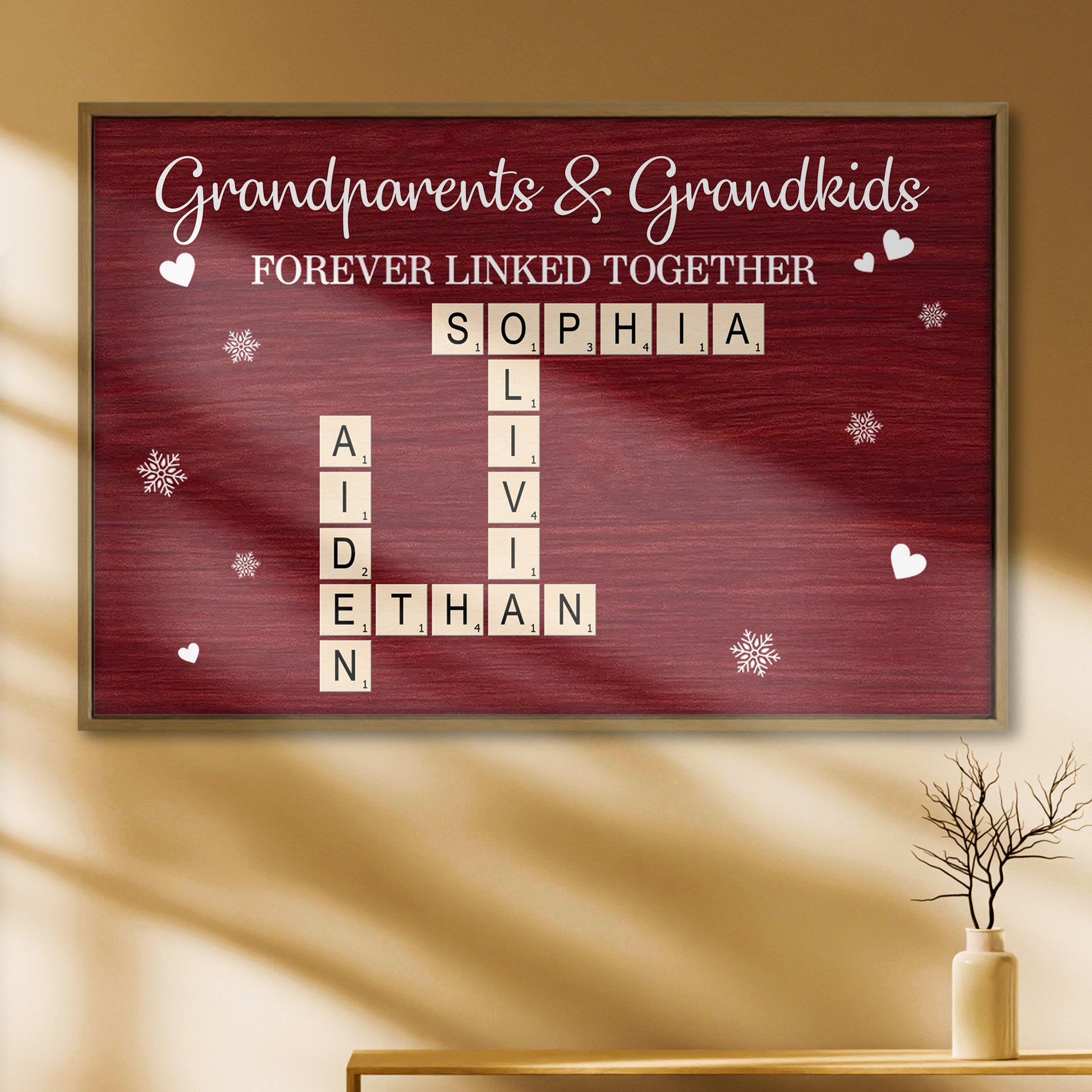 Grandparents & Grandkids Forever Linked Together