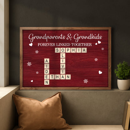 Grandparents & Grandkids Forever Linked Together