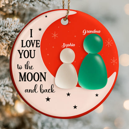 I Love You To The Moon And Back With Moon And Stars