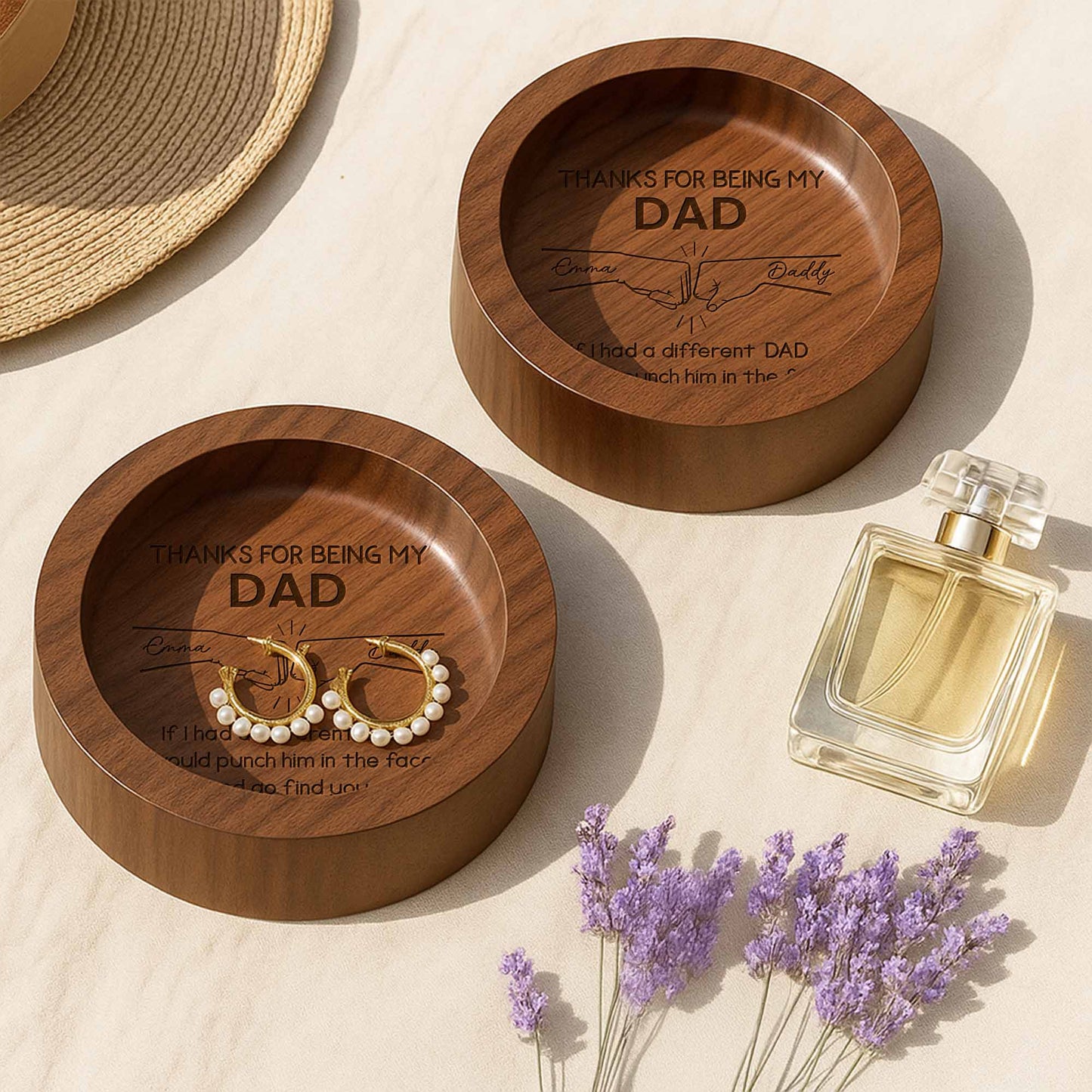 Thanks For Being My Dad, Hands And Heartline