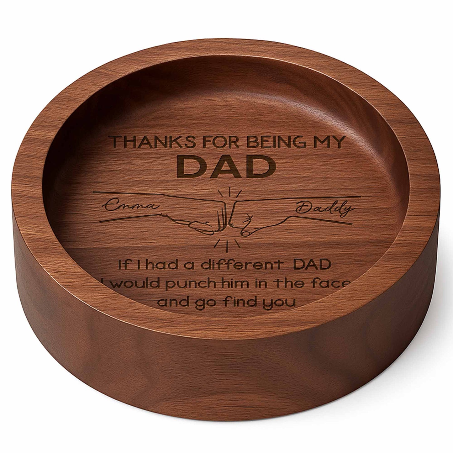 Thanks For Being My Dad, Hands And Heartline