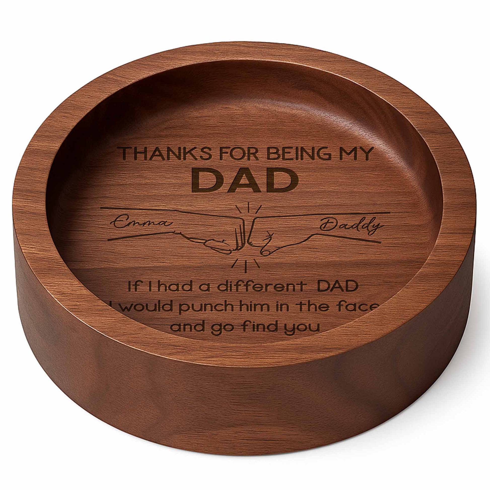 Thanks For Being My Dad, Hands And Heartline