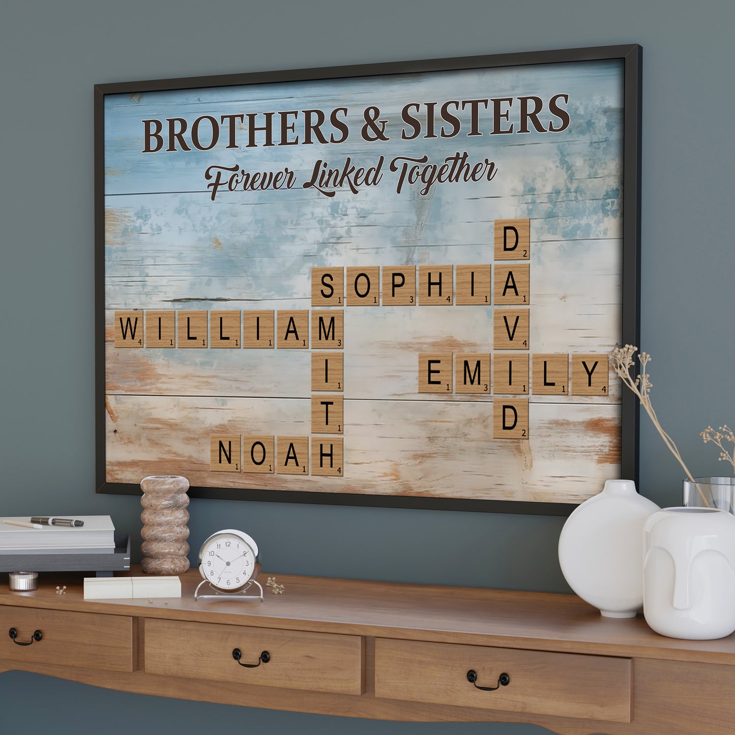 Brothers And Sisters Forever Linked Together Poster