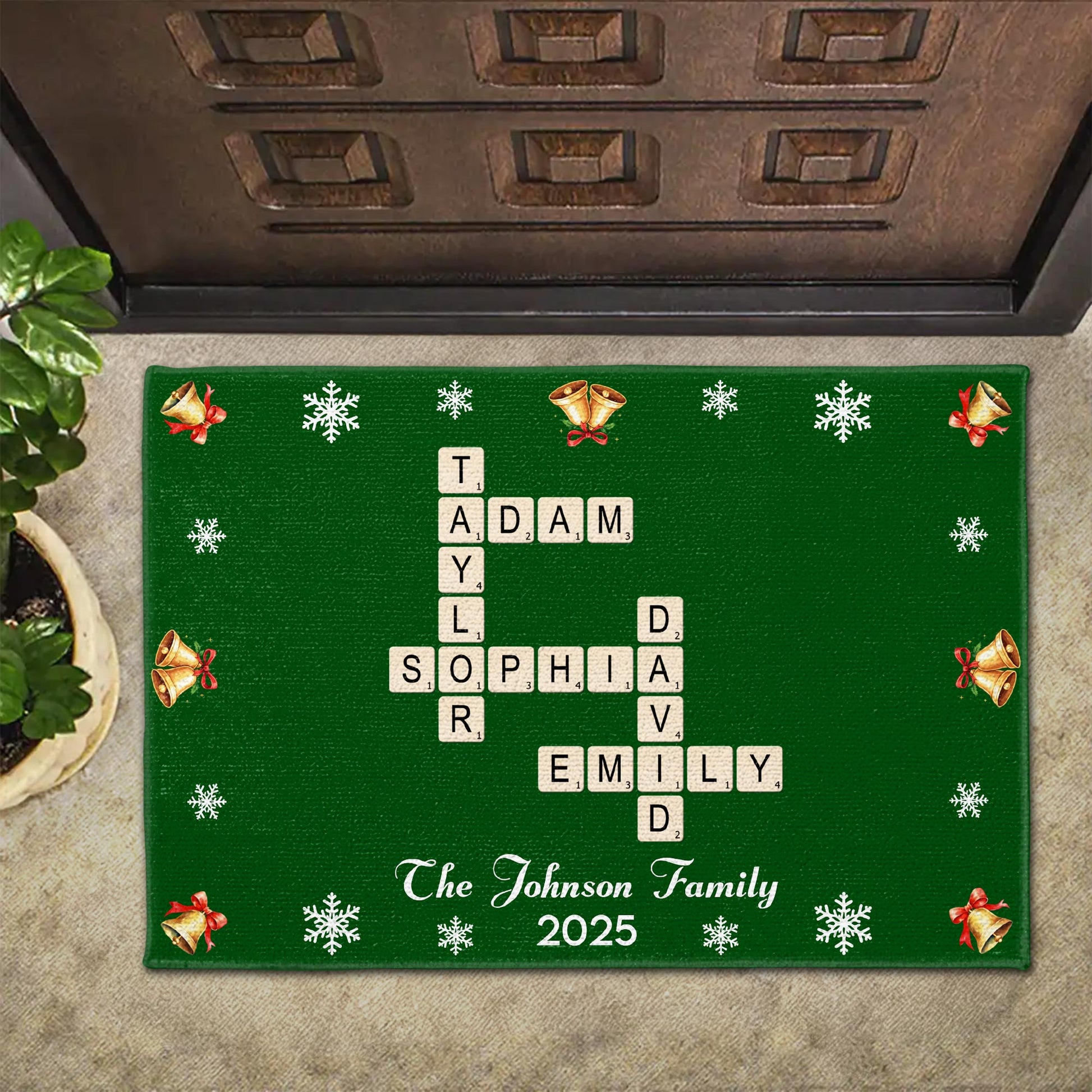 The Johnson Family, Snowflakes and Gifts