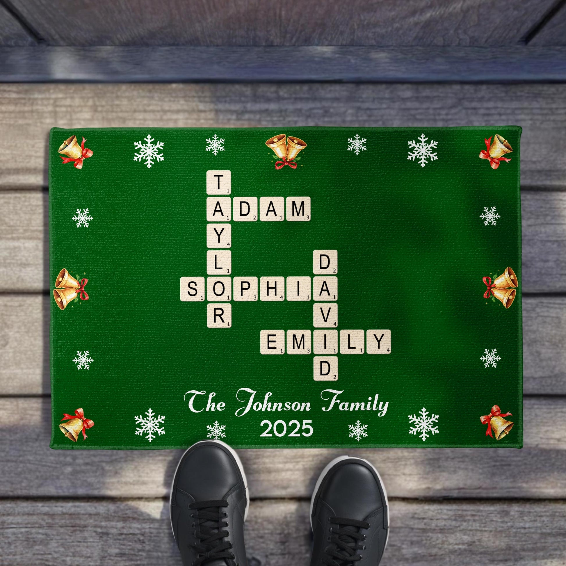 The Johnson Family, Snowflakes and Gifts