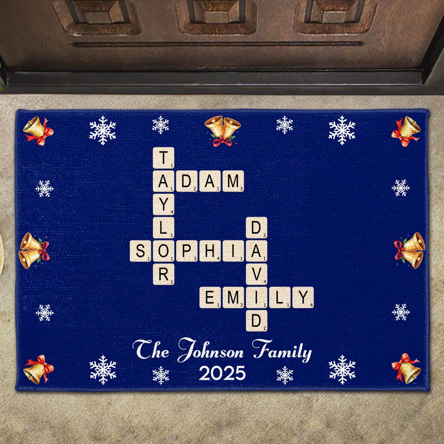 The Johnson Family, Snowflakes and Gifts