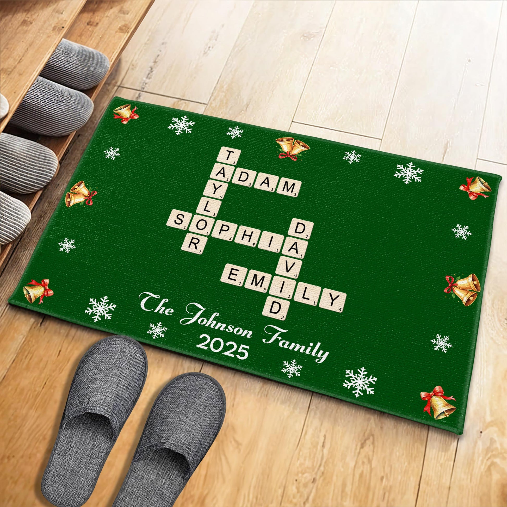 The Johnson Family, Snowflakes and Gifts