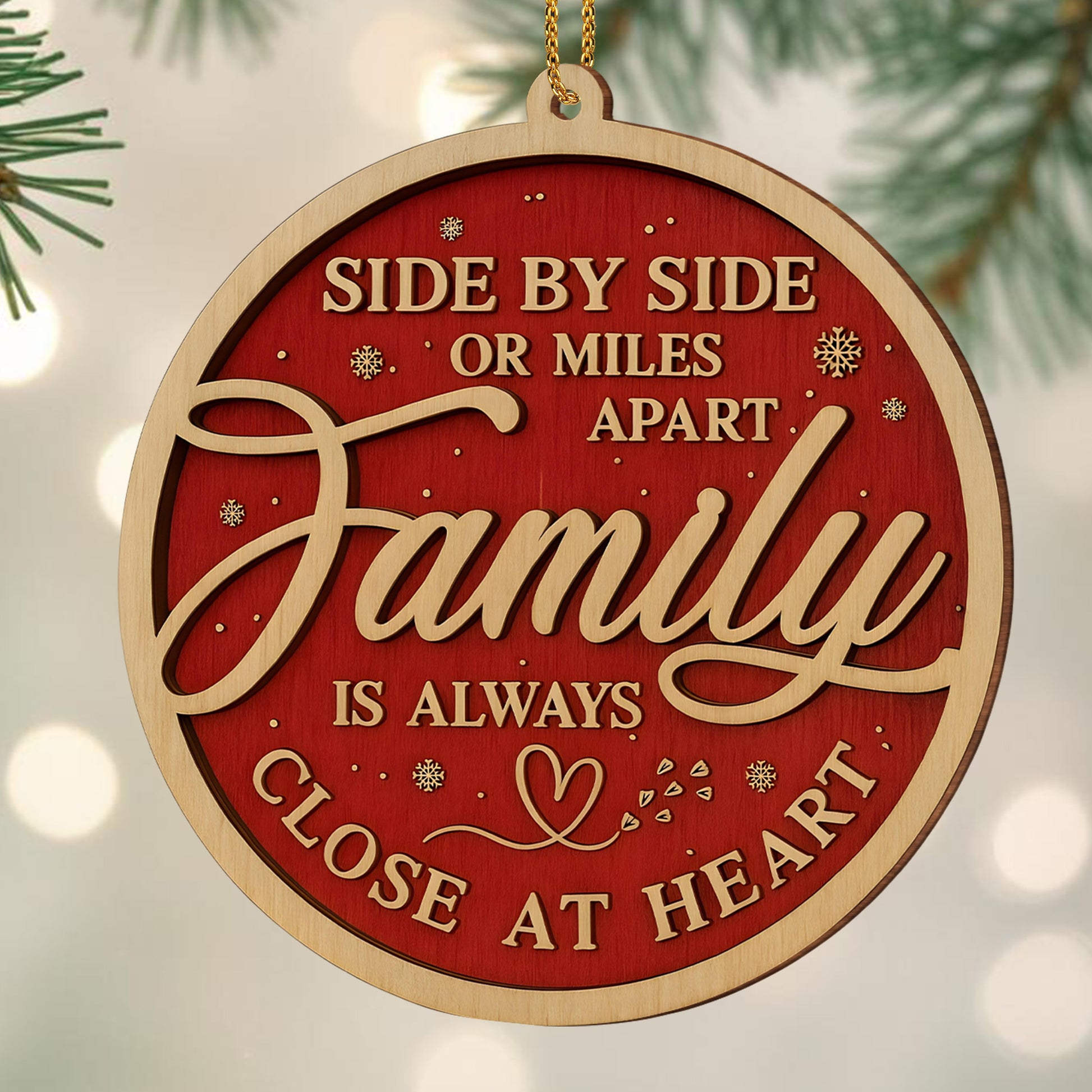 Side By Side Or Miles Apart, Family Always Close At Heart