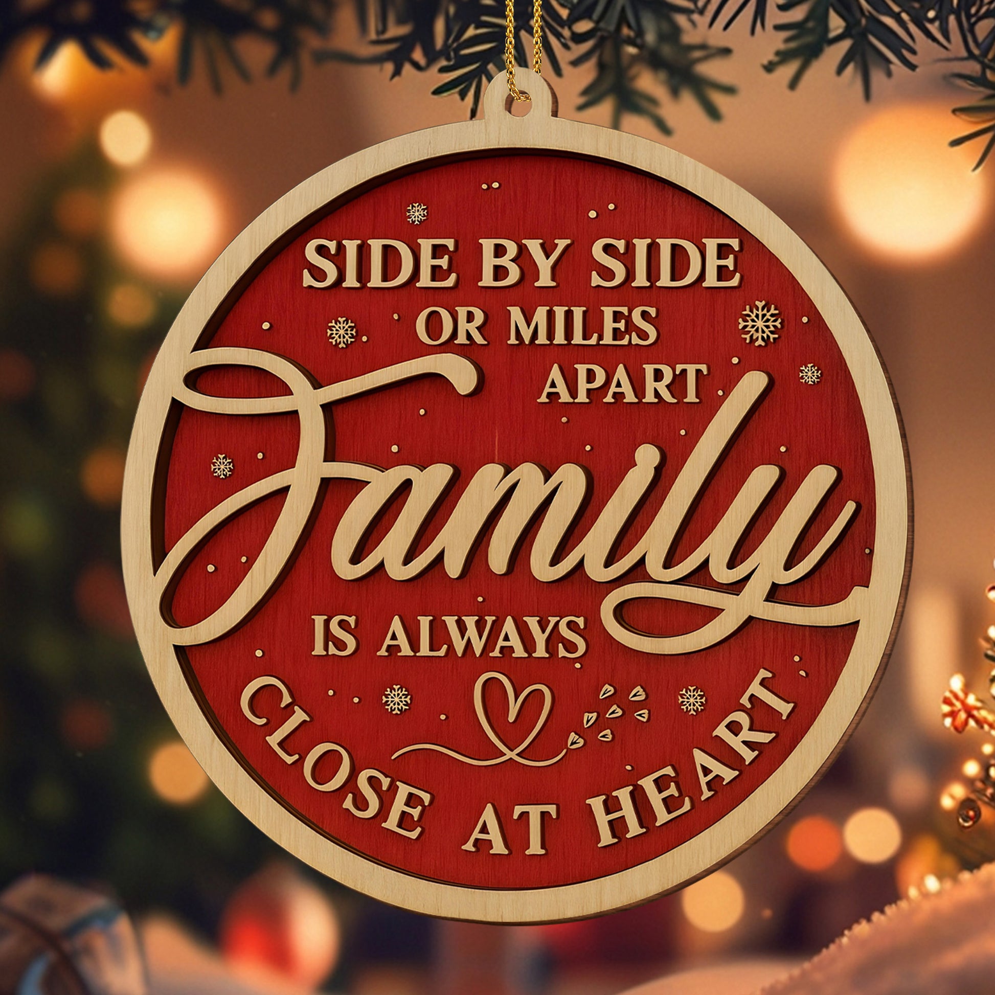 Side By Side Or Miles Apart, Family Always Close At Heart