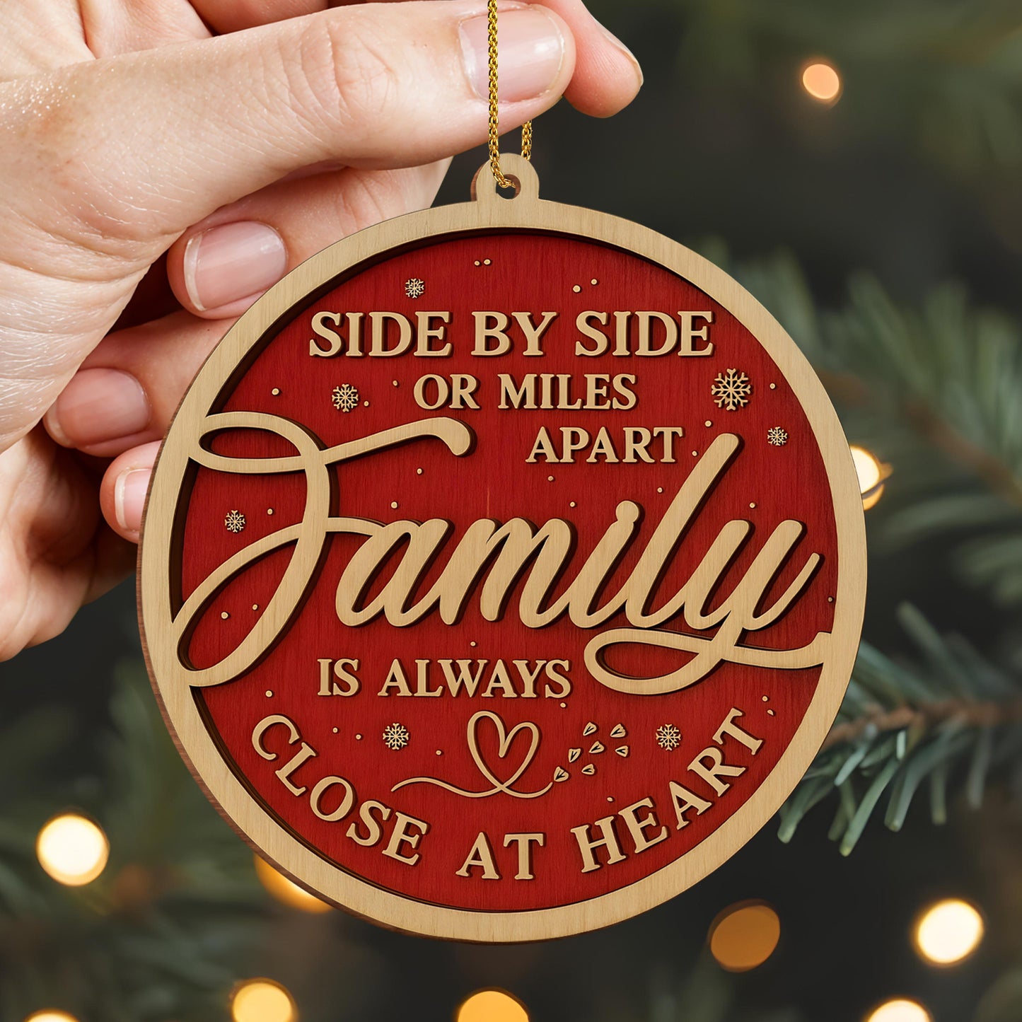 Side By Side Or Miles Apart, Family Always Close At Heart