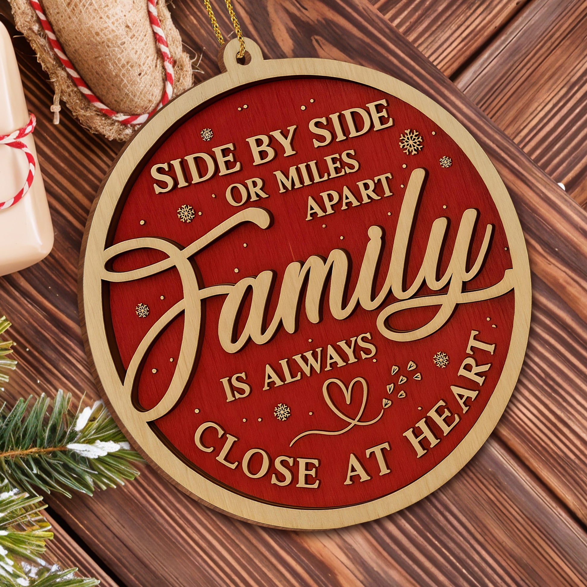 Side By Side Or Miles Apart, Family Always Close At Heart