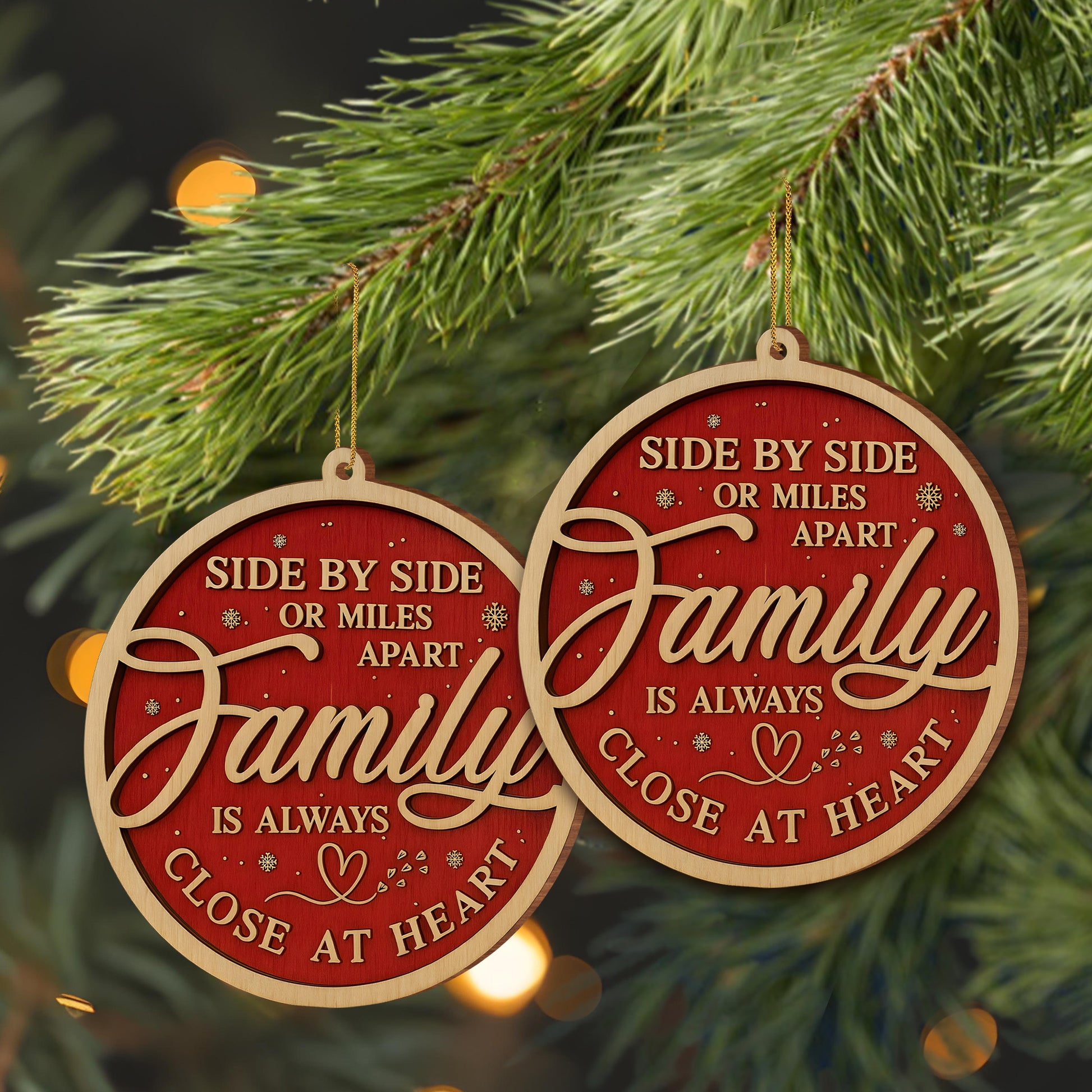 Side By Side Or Miles Apart, Family Always Close At Heart