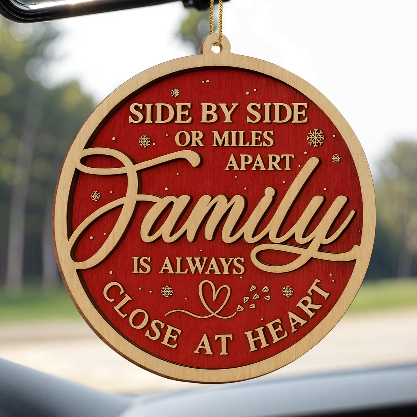 Side By Side Or Miles Apart, Family Always Close At Heart