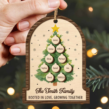 Rooted In Love, Growing Together Christmas Tree Ornament