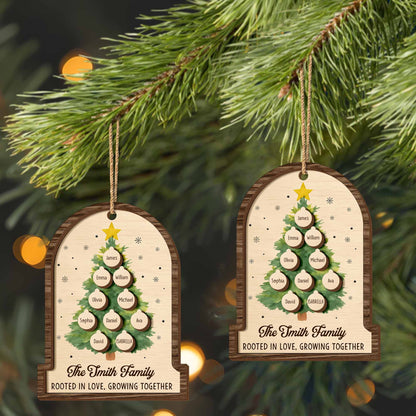 Rooted In Love, Growing Together Christmas Tree Ornament