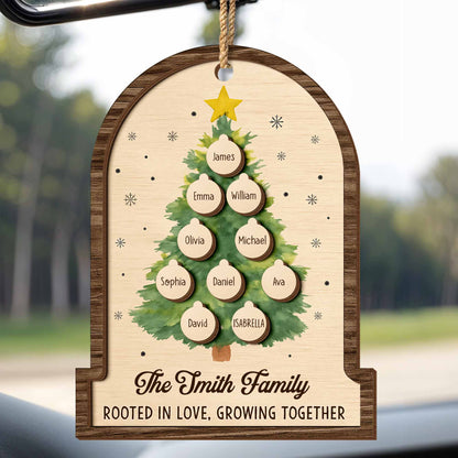 Rooted In Love, Growing Together Christmas Tree Ornament